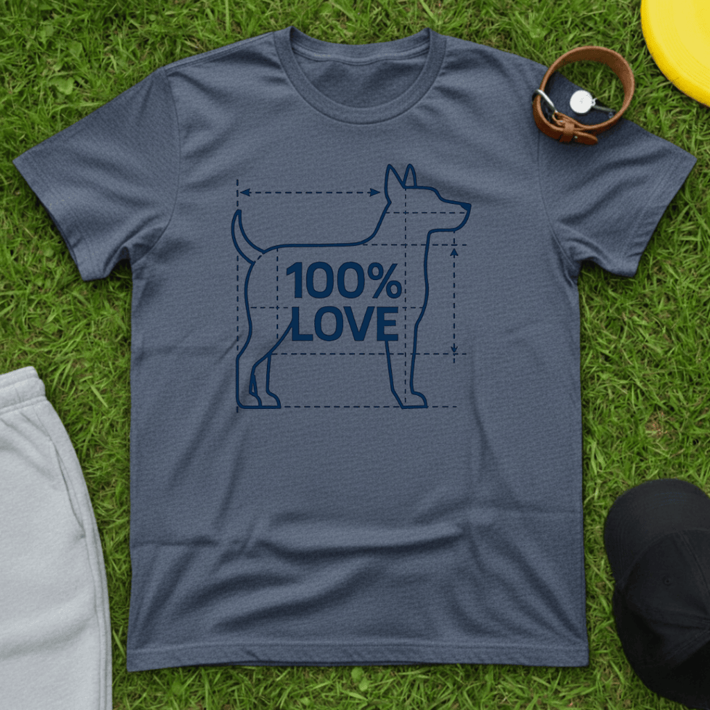 100% Love Blueprint Tee (Dog)