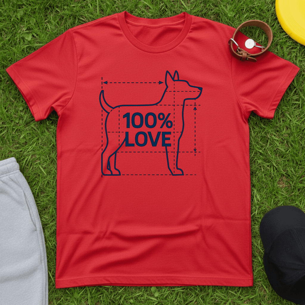100% Love Blueprint Tee (Dog)
