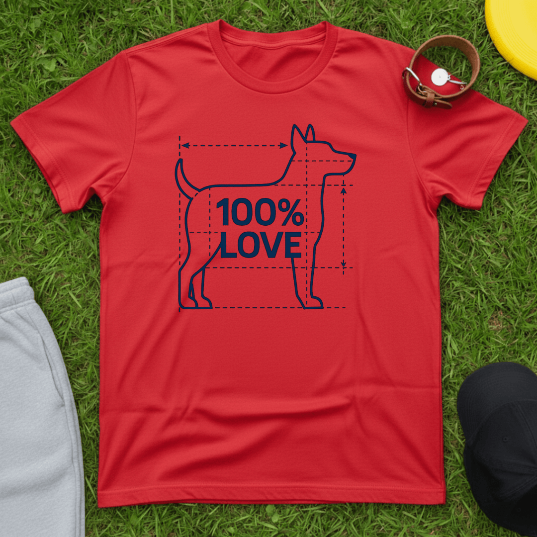 100% Love Blueprint Tee (Dog)