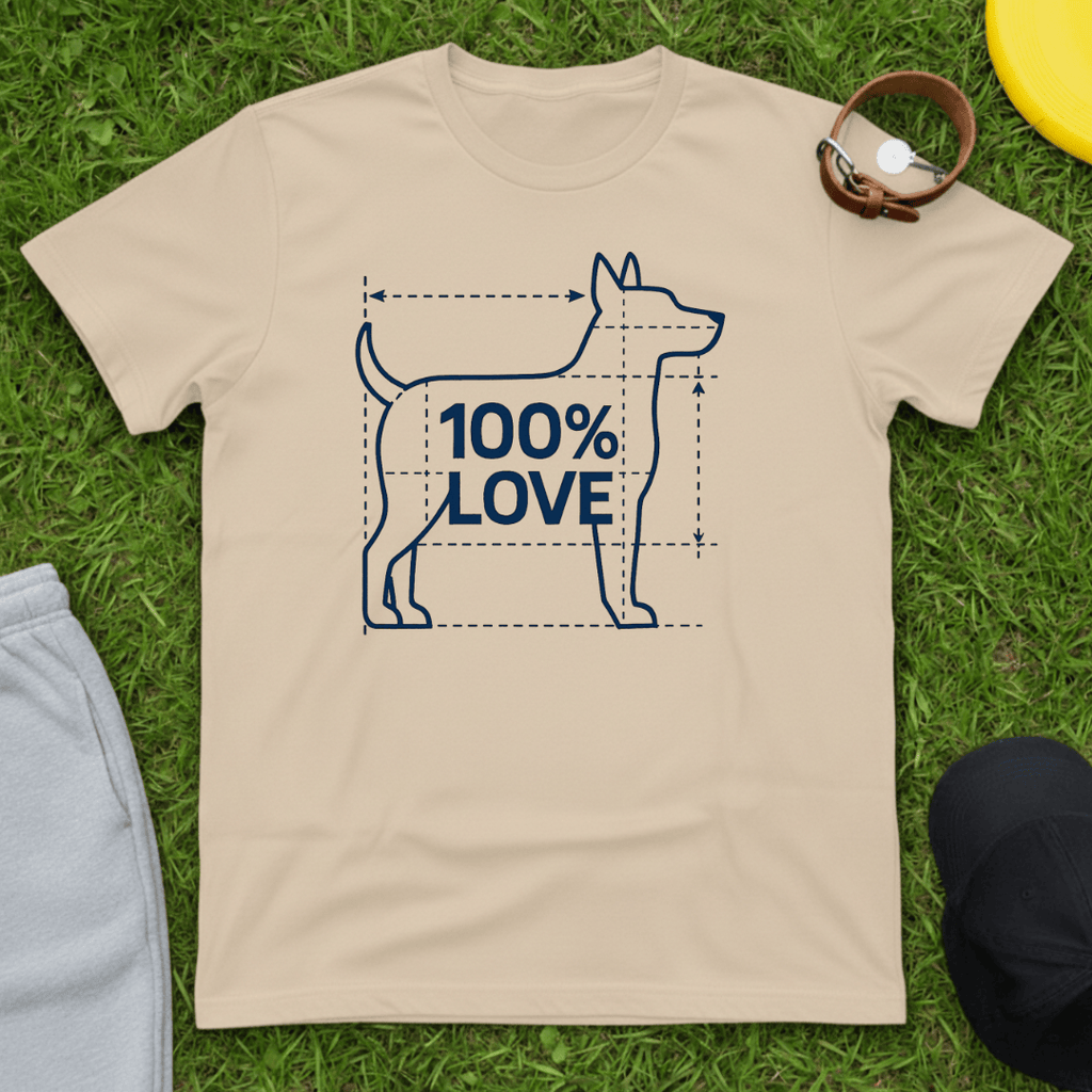 100% Love Blueprint Tee (Dog)