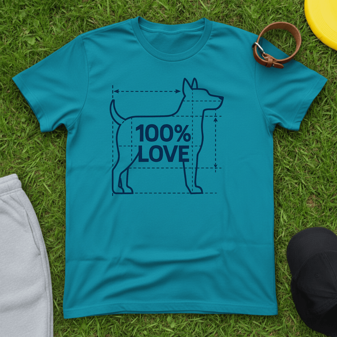 100% Love Blueprint Tee (Dog)
