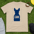 100% Love Blueprint Tee (Frenchie)