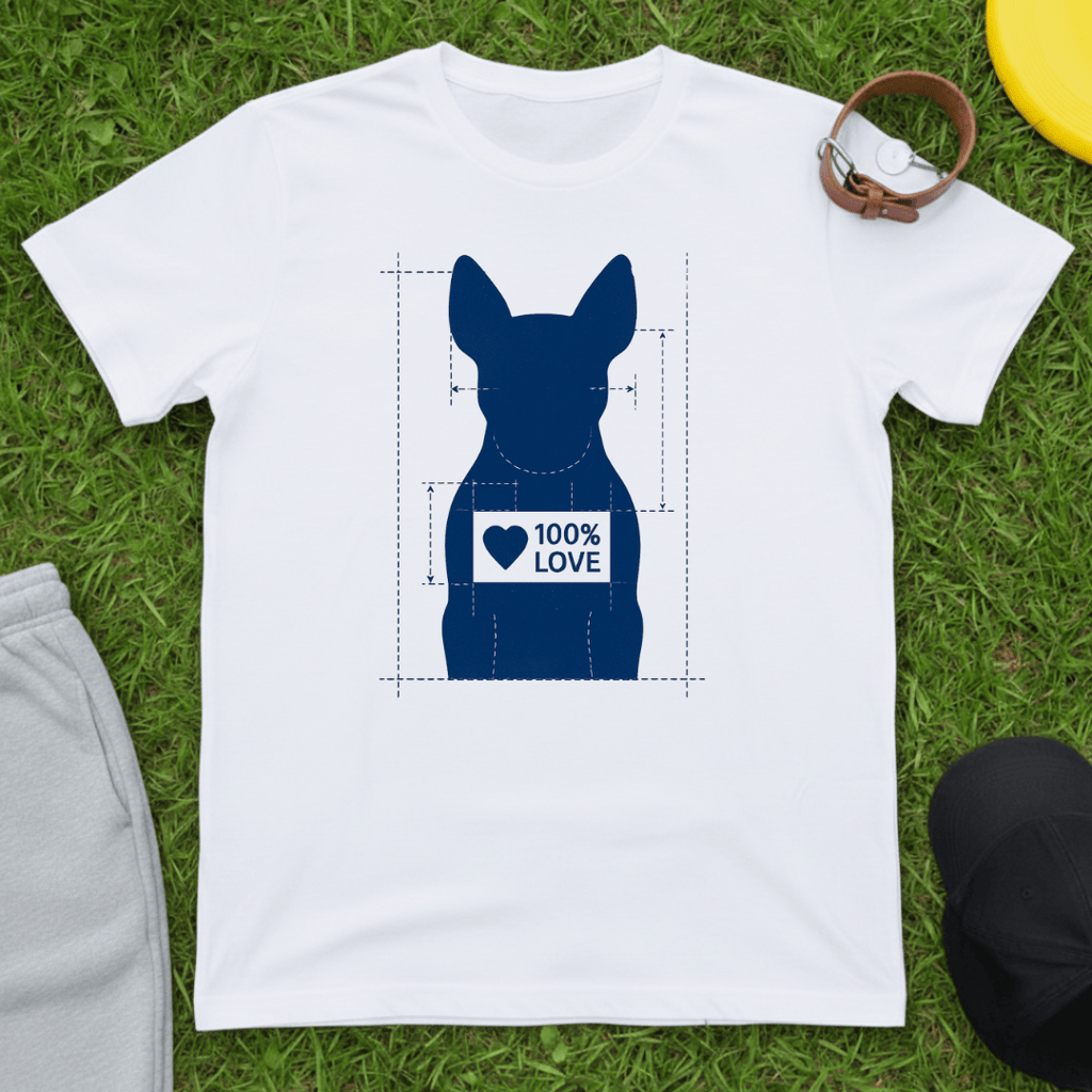 100% Love Blueprint Tee (Frenchie)