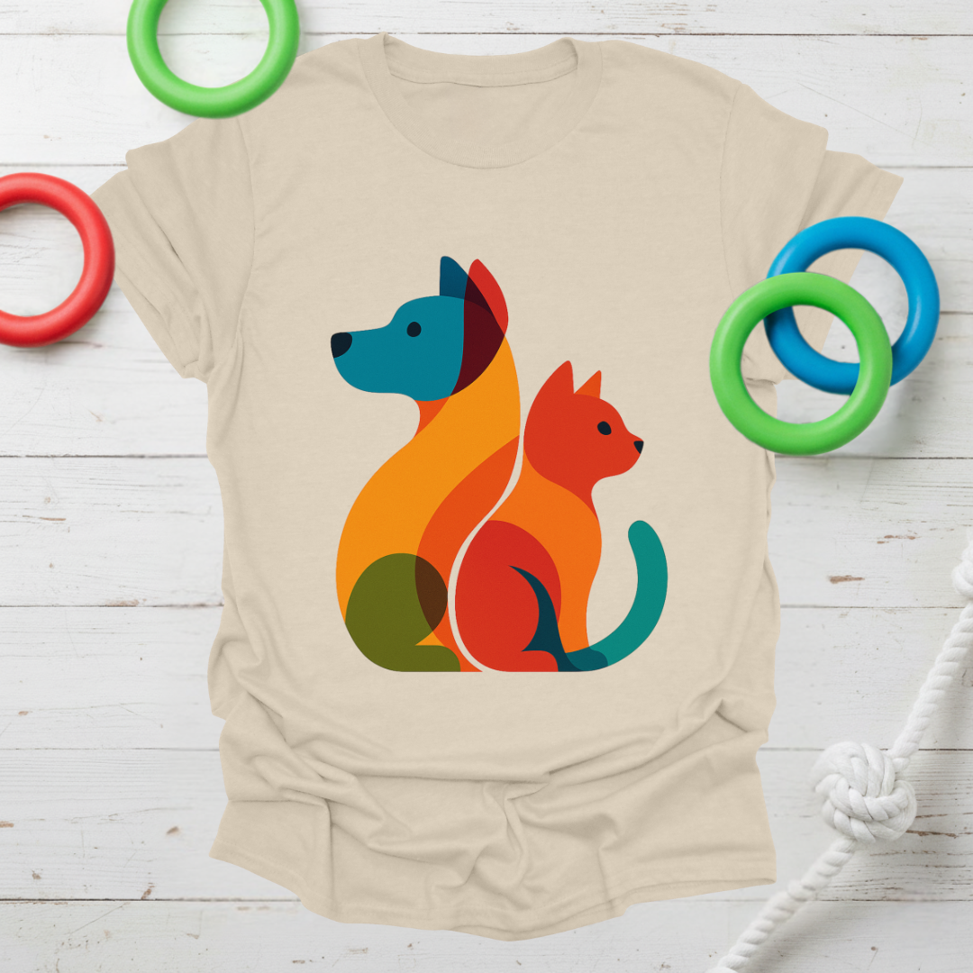 Modern Dog & Cat Tee