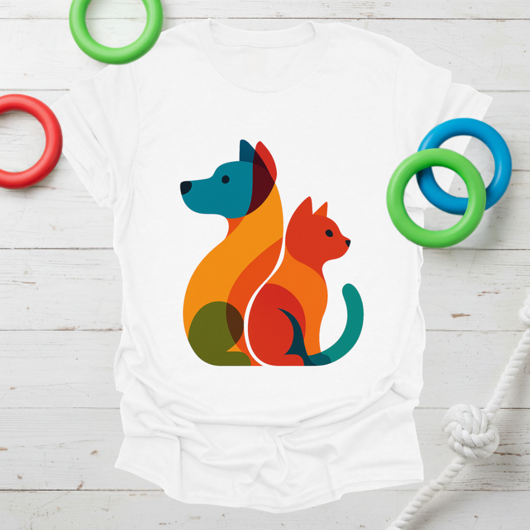 Modern Dog & Cat Tee