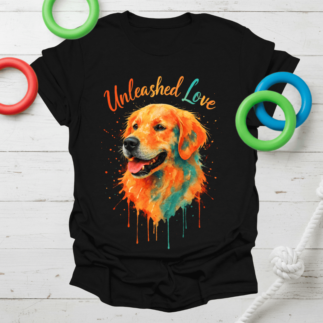 Unleashed Love Retriever Tee