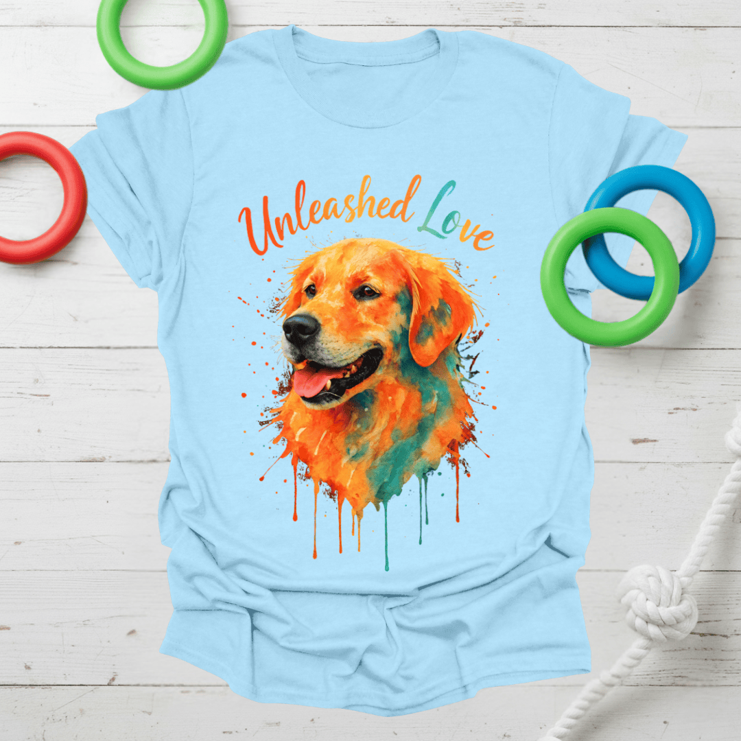 Unleashed Love Retriever Tee