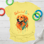 Unleashed Love Retriever Tee
