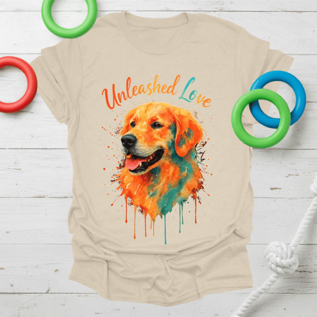 Unleashed Love Retriever Tee
