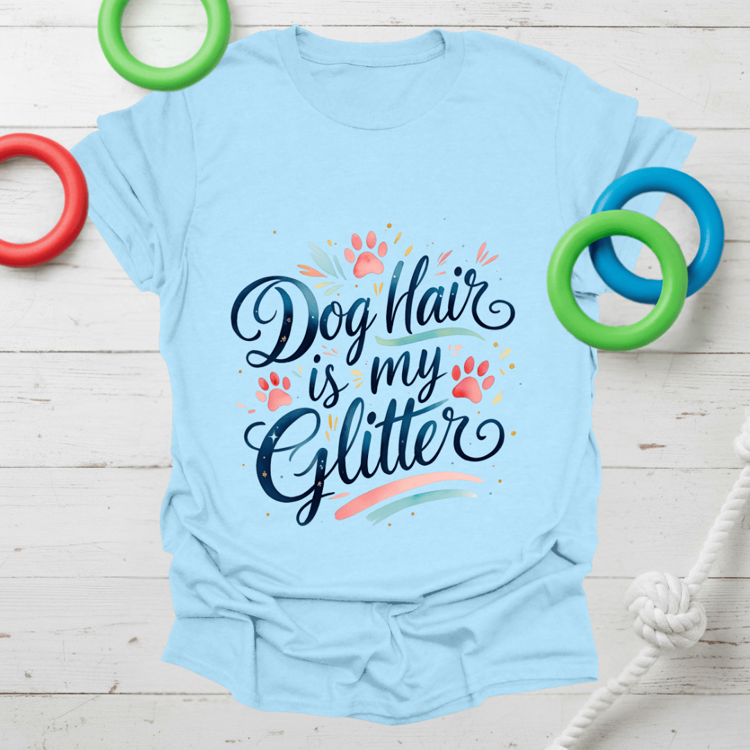 Dog Hair Glitter Tee