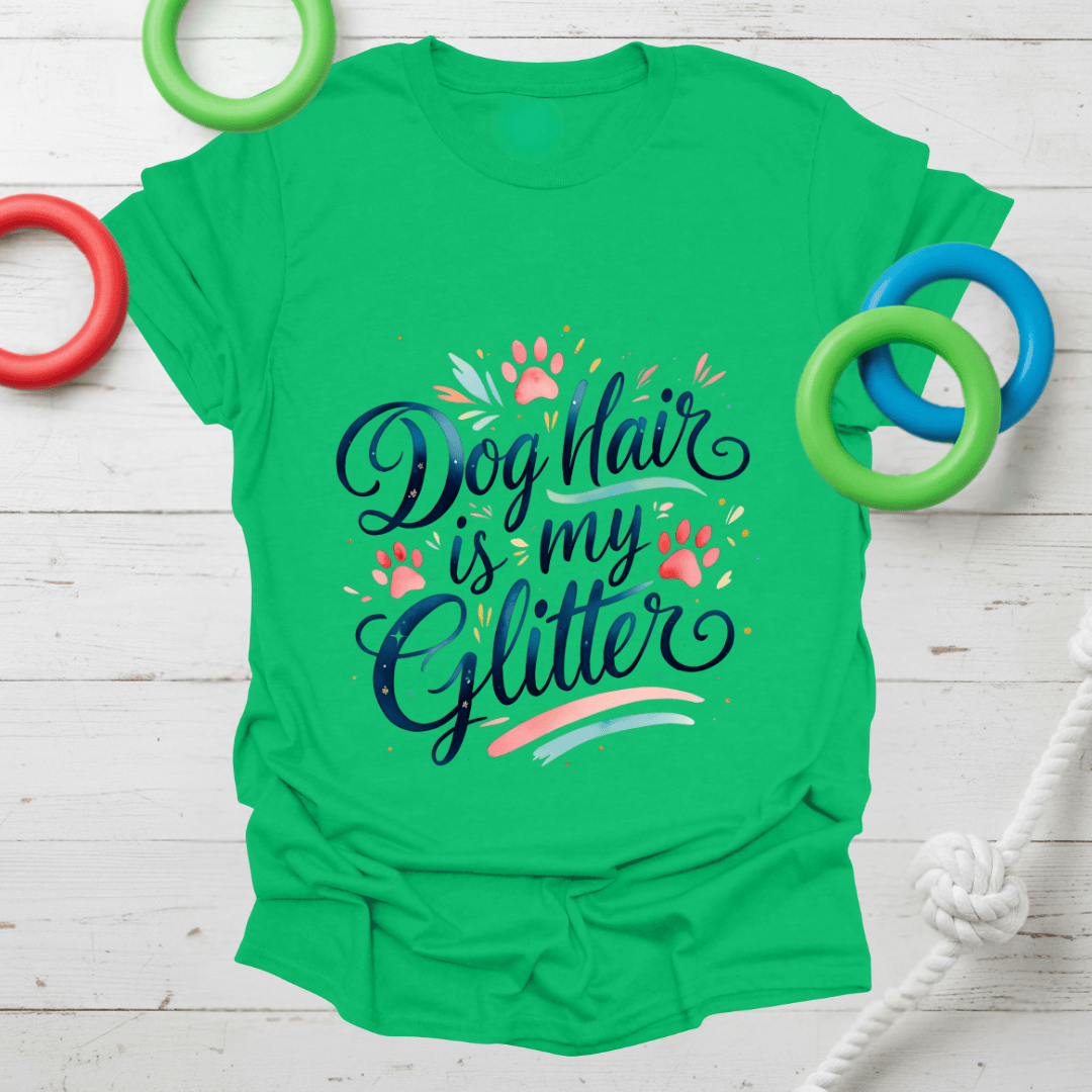 Dog Hair Glitter Tee