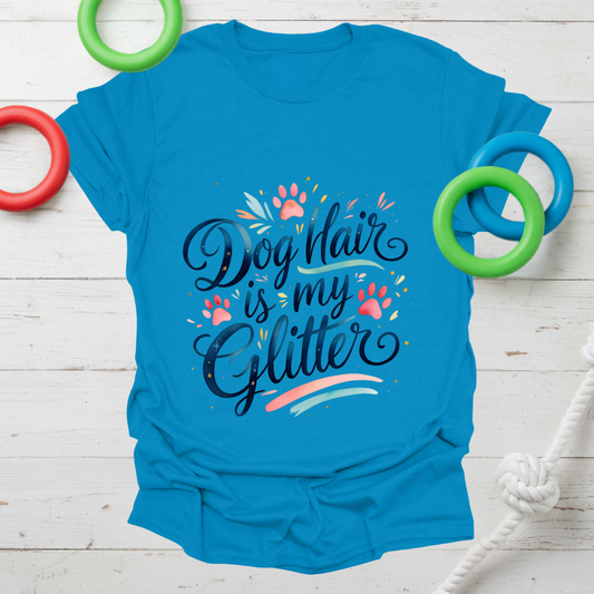 Dog Hair Glitter Tee