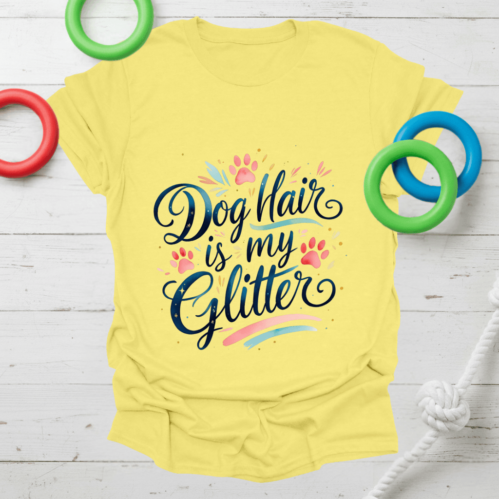 Dog Hair Glitter Tee