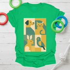 Abstract Pet Friends Tee