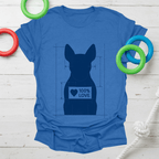 100% Love Blueprint Tee (Frenchie)