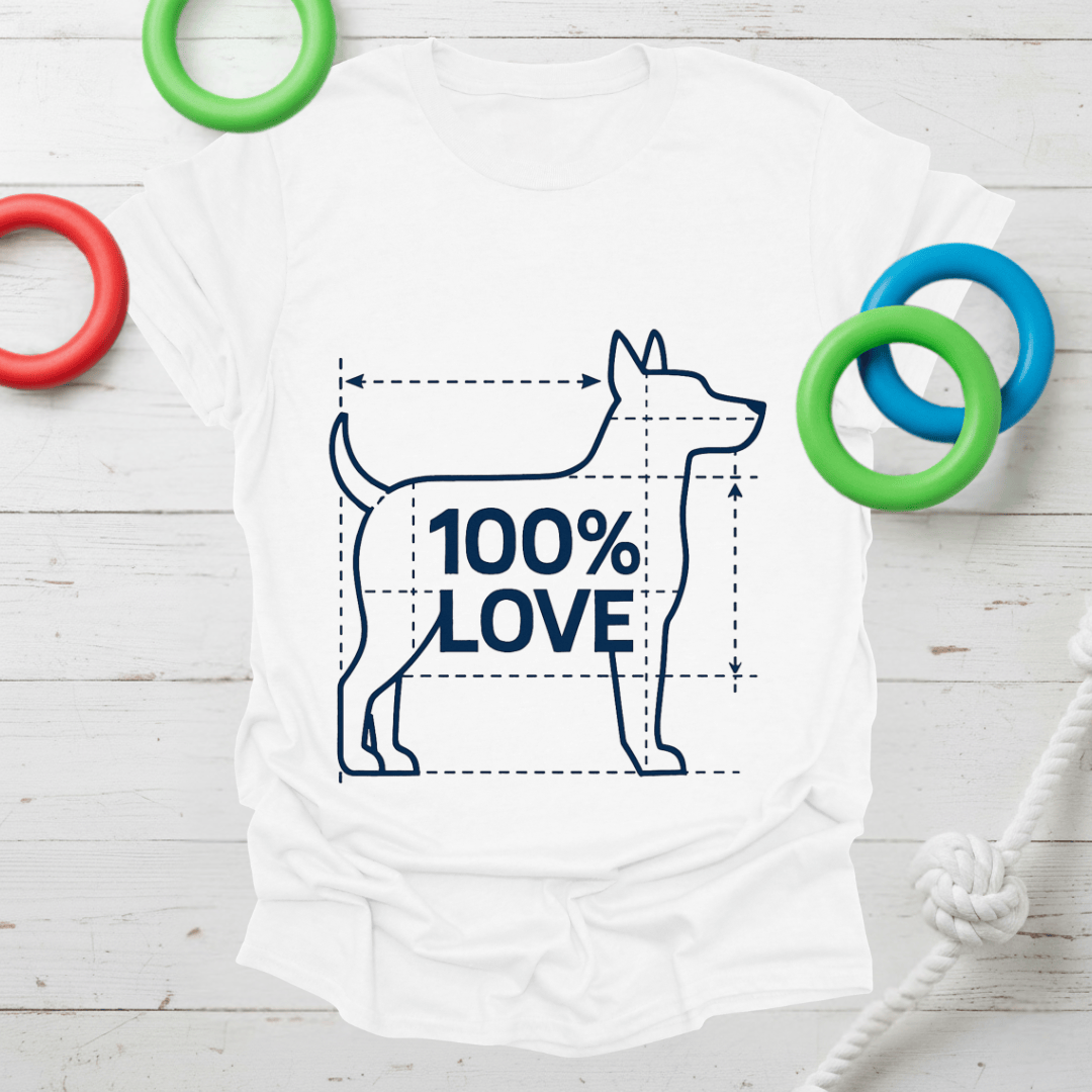 100% Love Blueprint Tee (Dog)