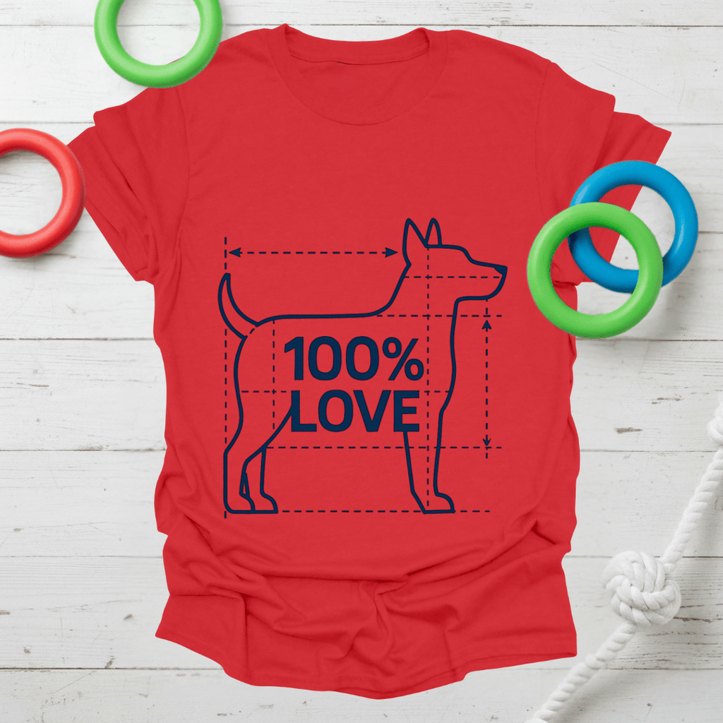 100% Love Blueprint Tee (Dog)