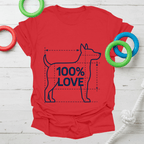 100% Love Blueprint Tee (Dog)