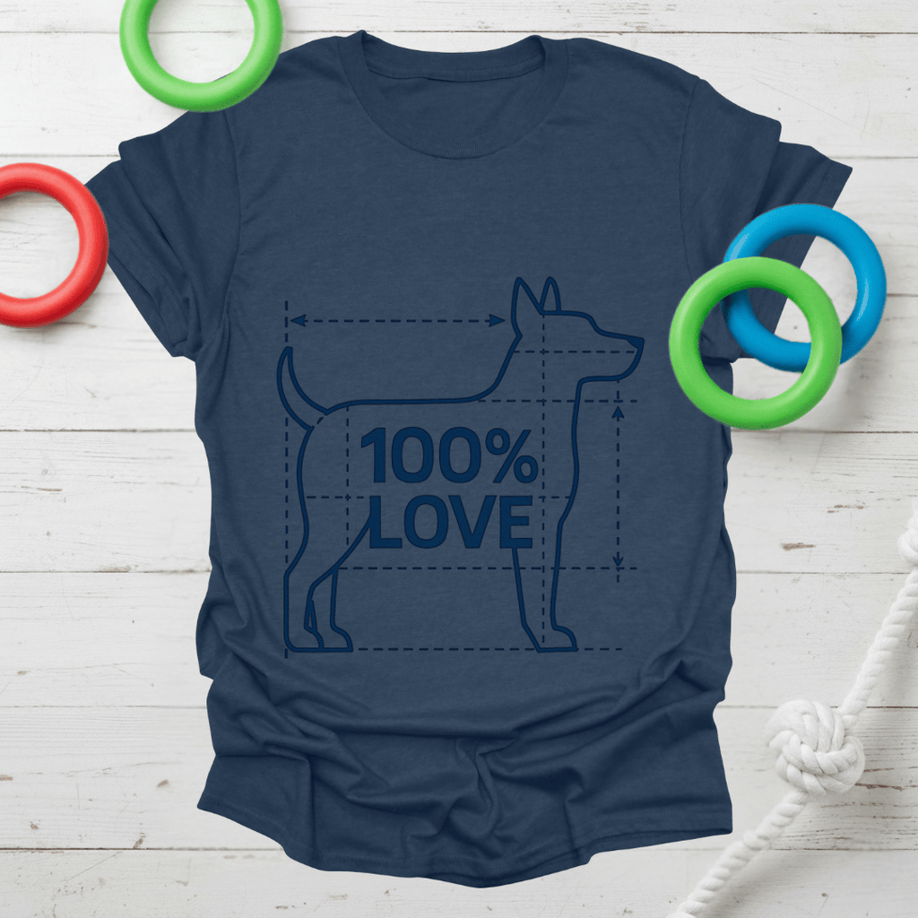 100% Love Blueprint Tee (Dog)