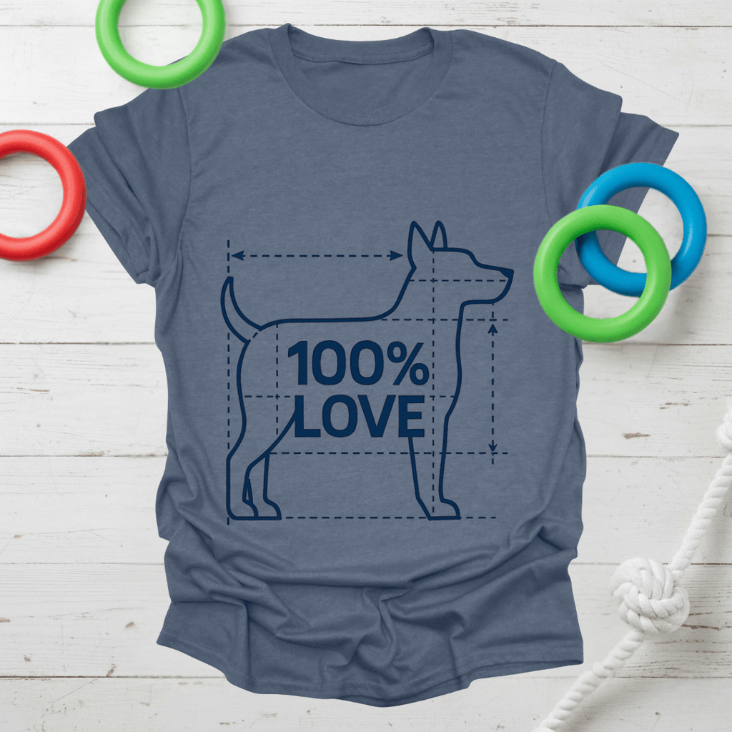 100% Love Blueprint Tee (Dog)