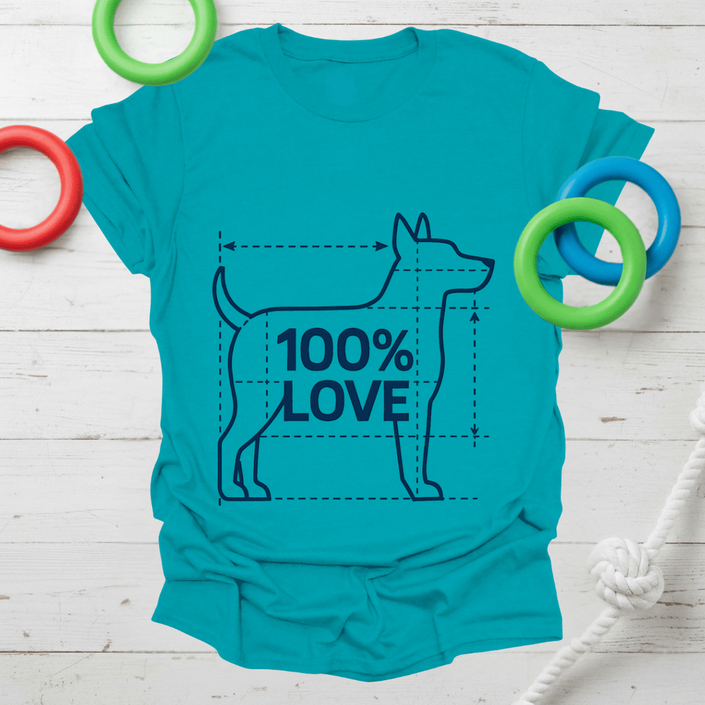 100% Love Blueprint Tee (Dog)