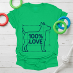 100% Love Blueprint Tee (Dog)
