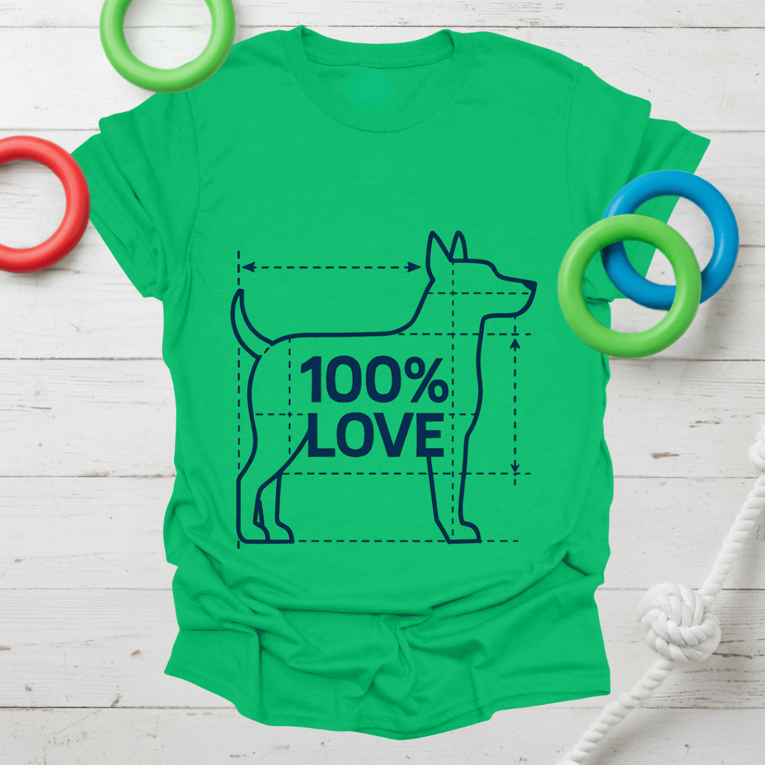 100% Love Blueprint Tee (Dog)