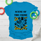 Caution Paw Prints Tee