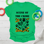 Caution Paw Prints Tee