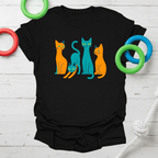 Color Pop Cats Tee