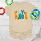 Color Pop Cats Tee