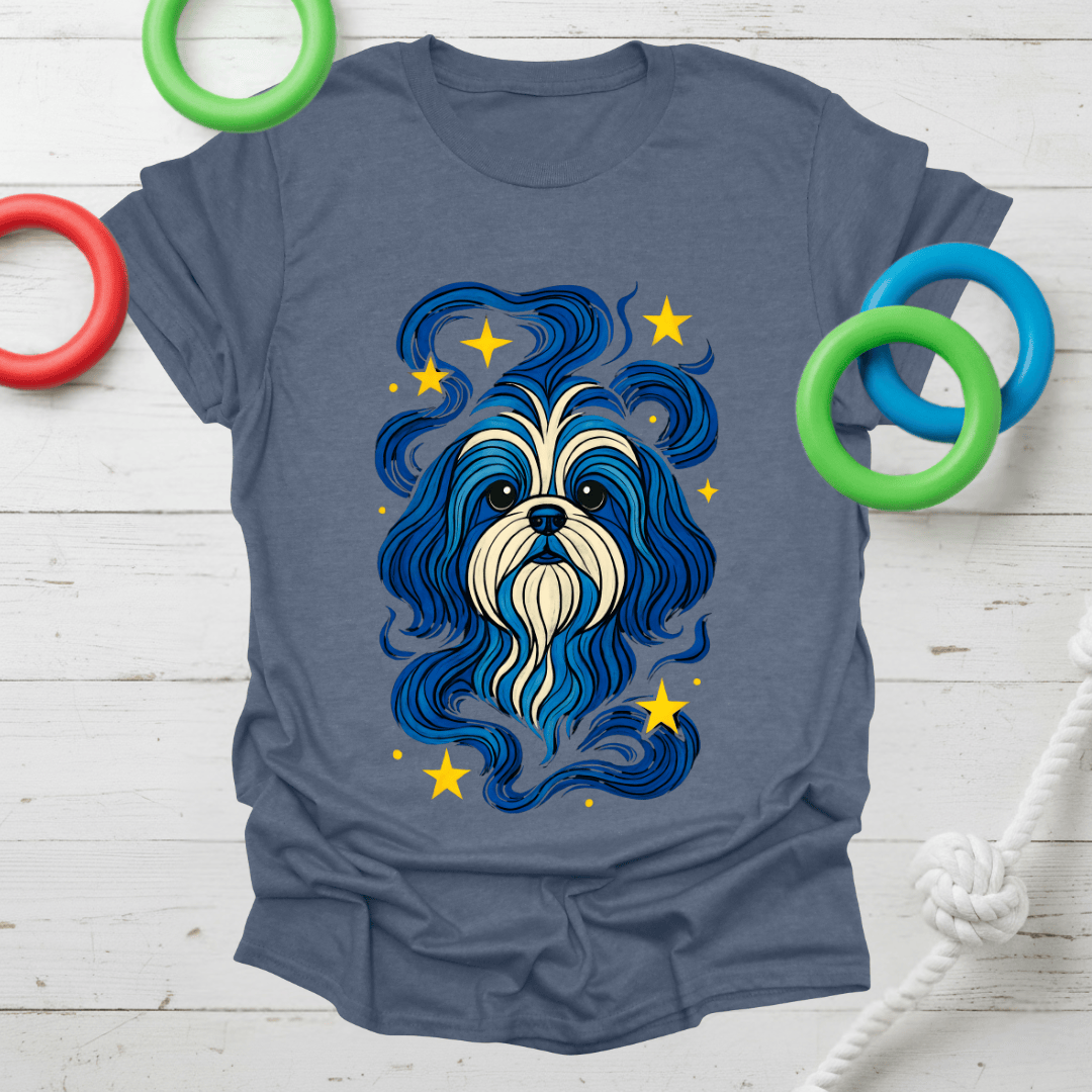 Starry Night Shih Tzu Tee