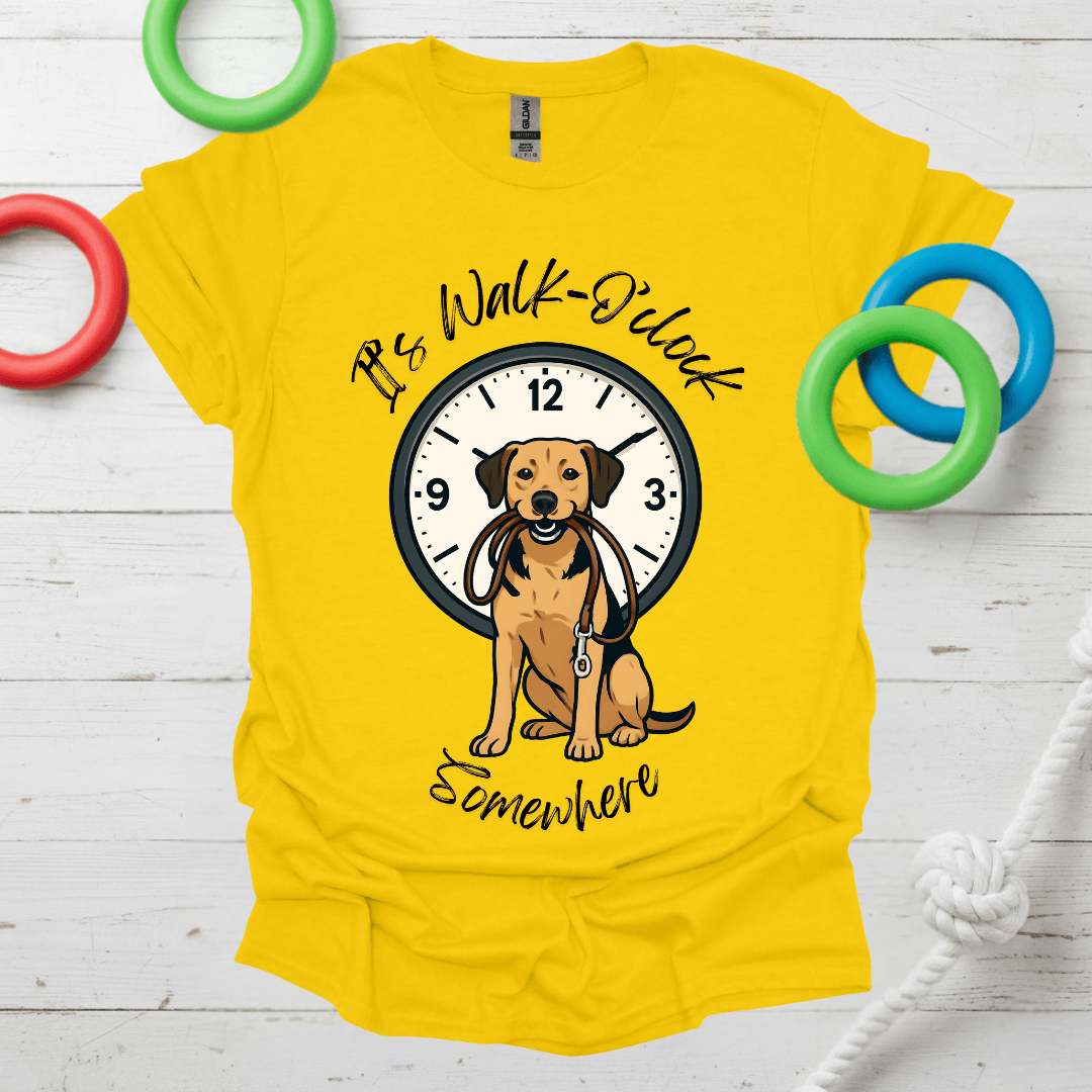 Walk O’Clock Dog Tee