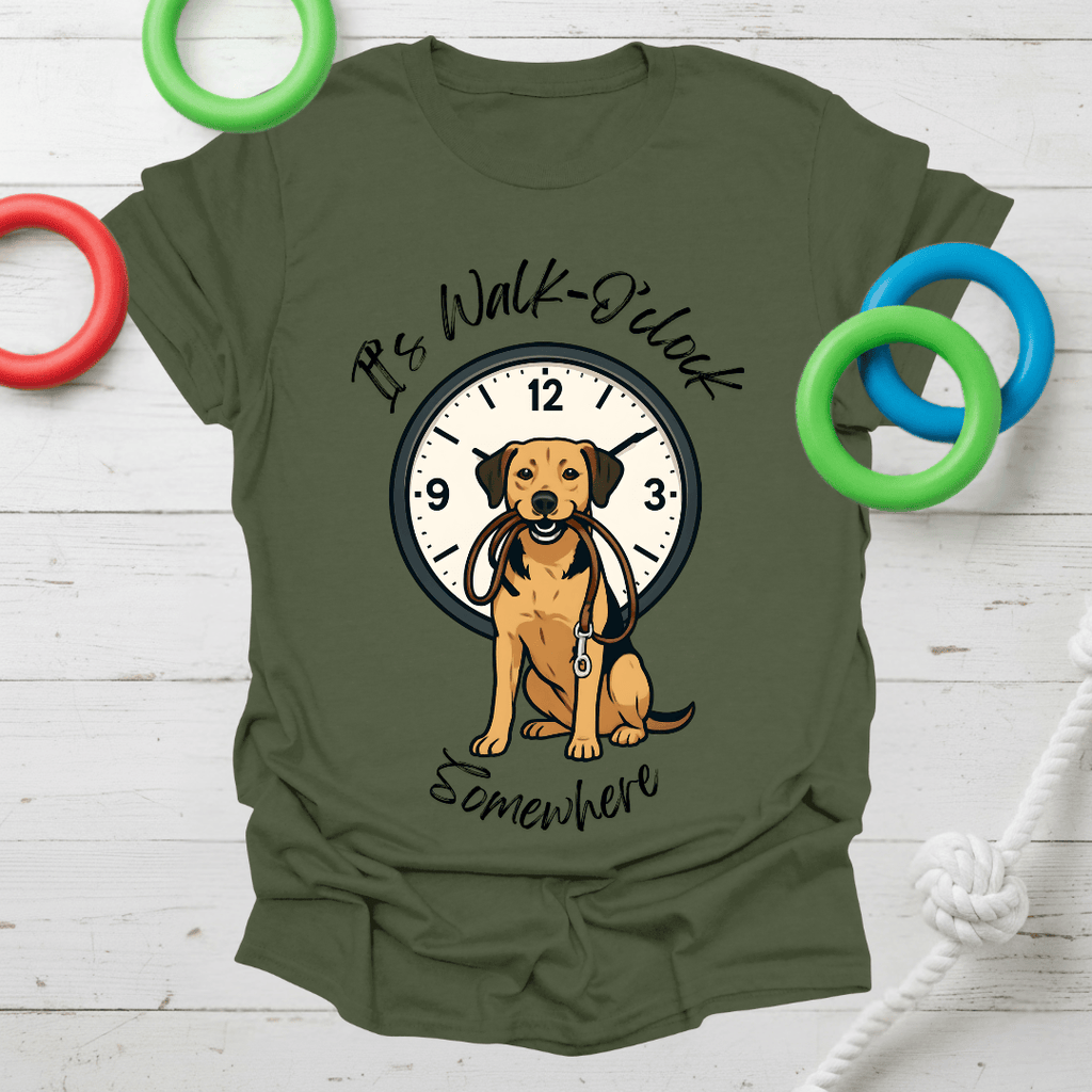 Walk O’Clock Dog Tee