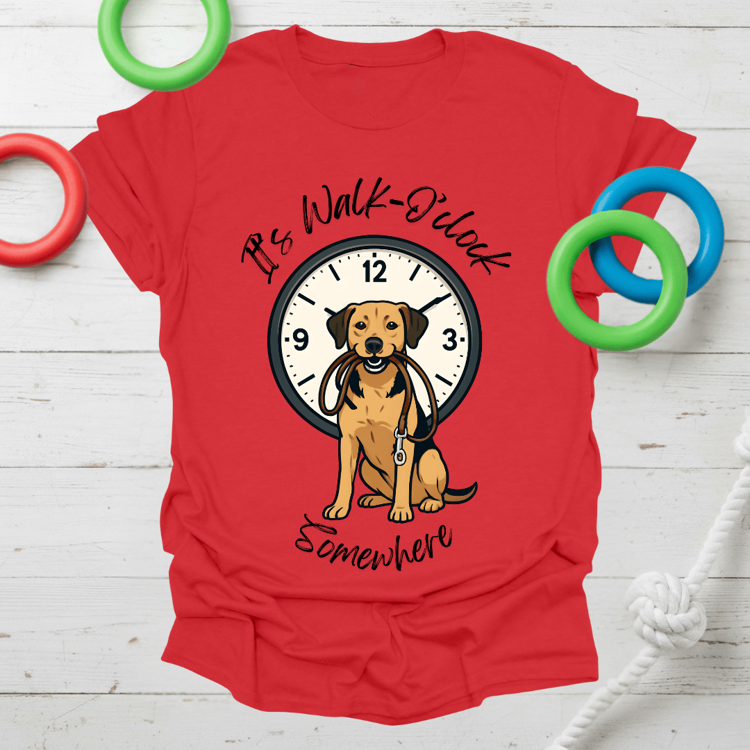 Walk O’Clock Dog Tee