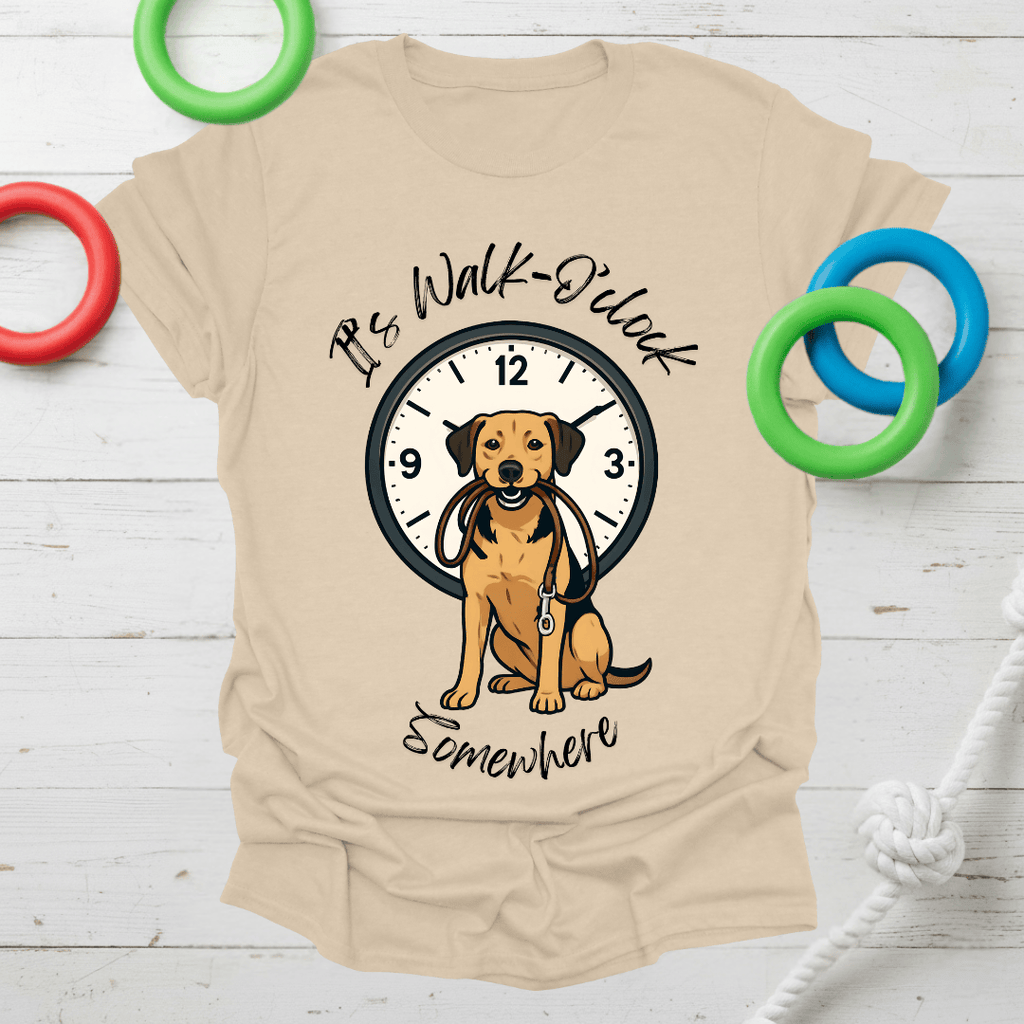 Walk O’Clock Dog Tee