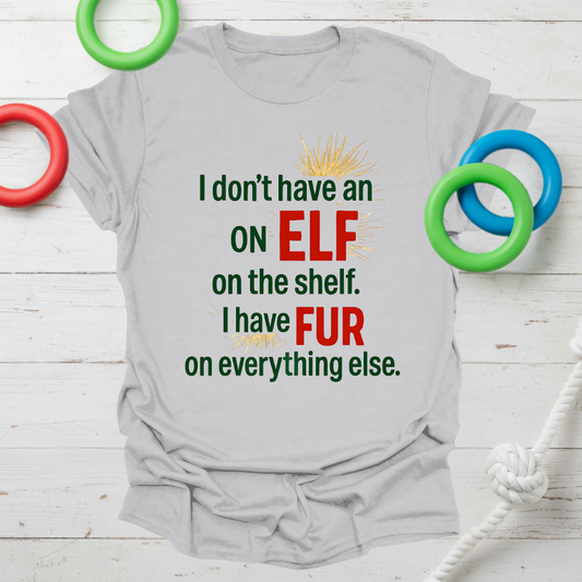 Fur-Filled Christmas Tee