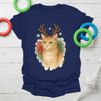 Christmas Ginger Cat Tee