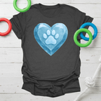 Crystal Paw Heart Tee