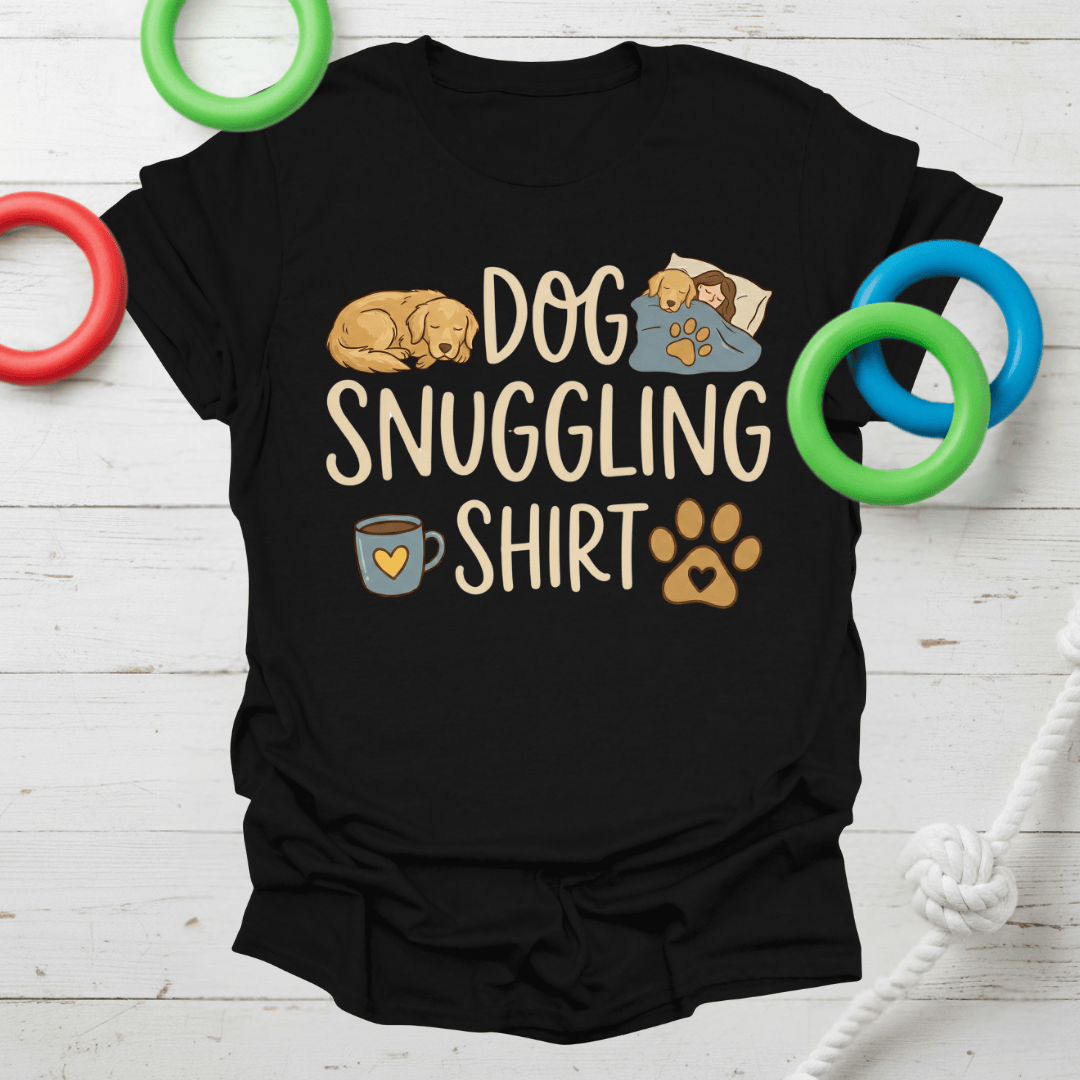 Dog Snuggling Tee