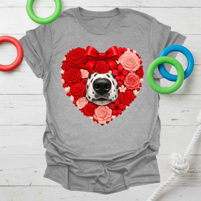 Floral Dog Love Tee