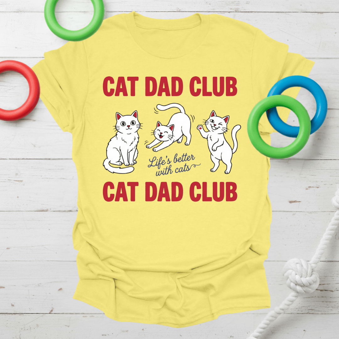 Cat Dad Club Tee
