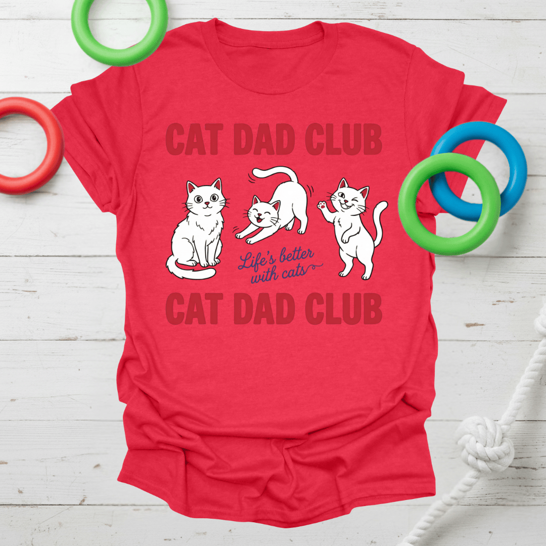 Cat Dad Club Tee