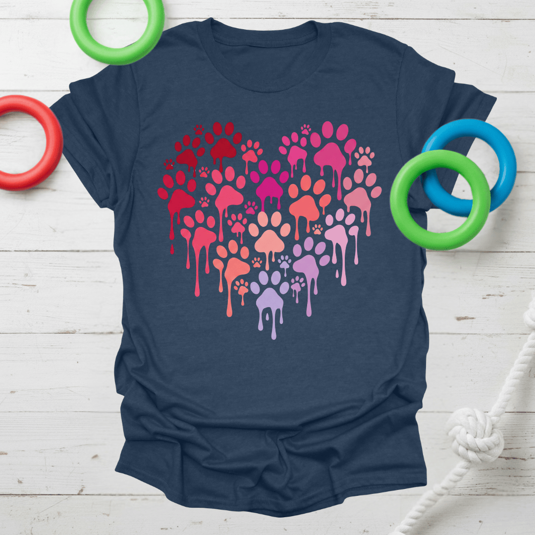 Paw Print Love Tee