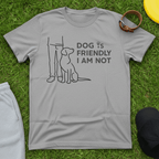 Funny Anti-Social Dog Tee