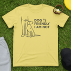 Funny Anti-Social Dog Tee