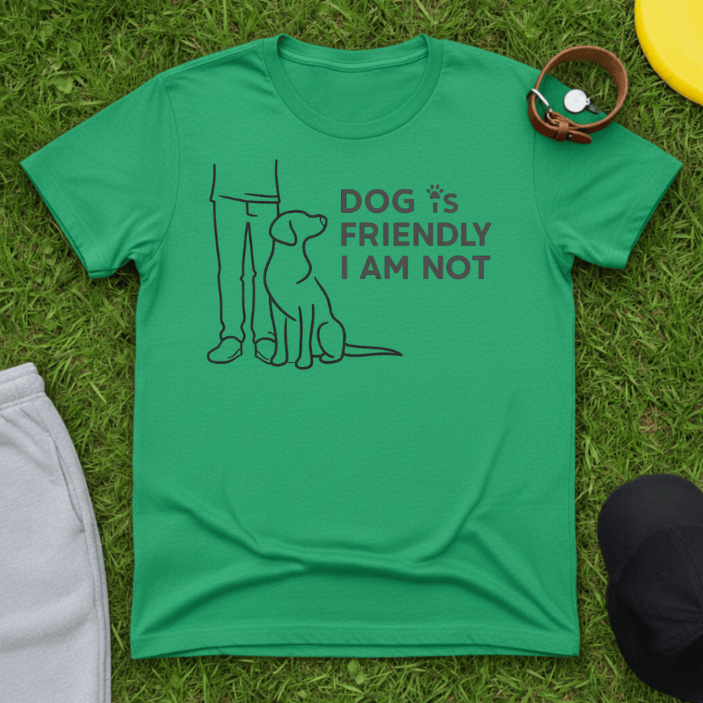 Funny Anti-Social Dog Tee