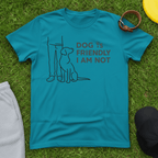 Funny Anti-Social Dog Tee