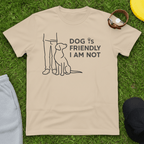 Funny Anti-Social Dog Tee
