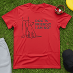 Funny Anti-Social Dog Tee